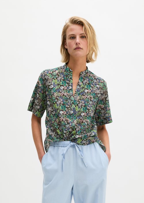 Relaxed blouse — Medium Brown