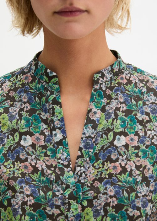 Relaxed blouse — Medium Brown