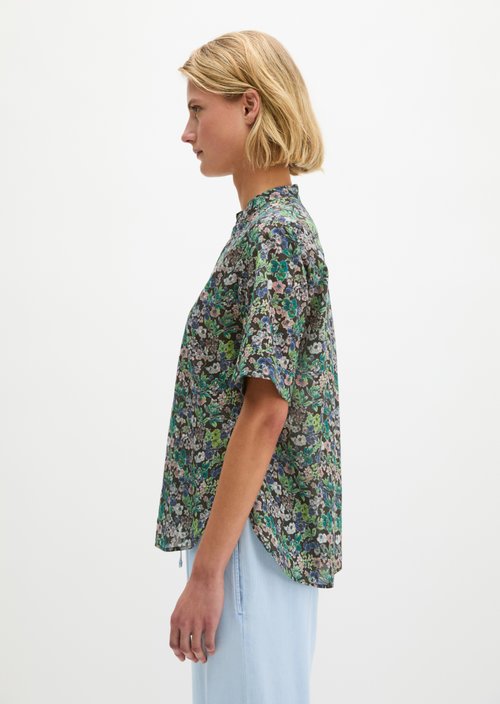 Relaxed blouse — Medium Brown