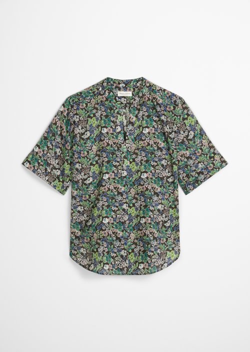 Relaxed blouse — Medium Brown
