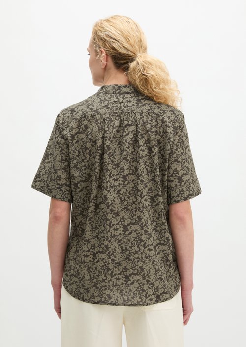 Relaxed blouse — Dark Green