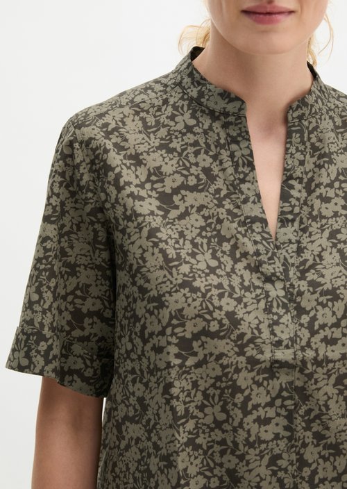 Relaxed blouse — Dark Green