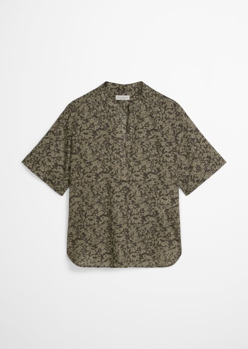 Relaxed blouse — Dark Green