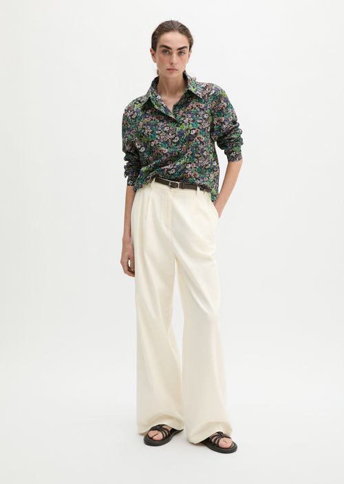 Relaxed blouse — Medium Brown