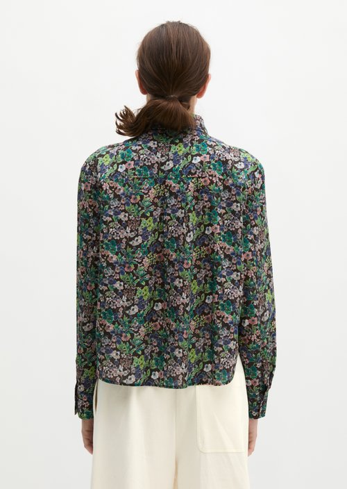 Relaxed blouse — Medium Brown