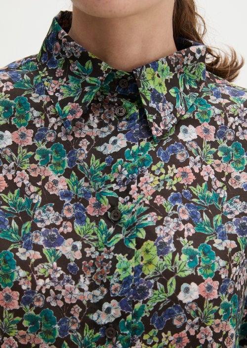 Relaxed blouse — Medium Brown