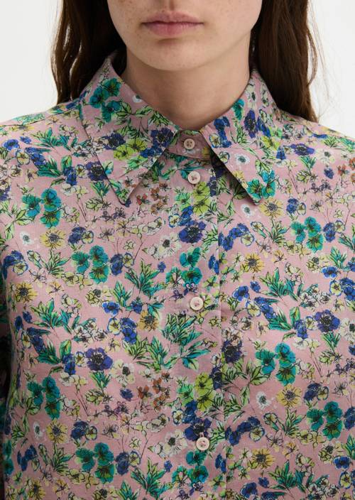 Blouse relaxed Light Pink en vue détaillée