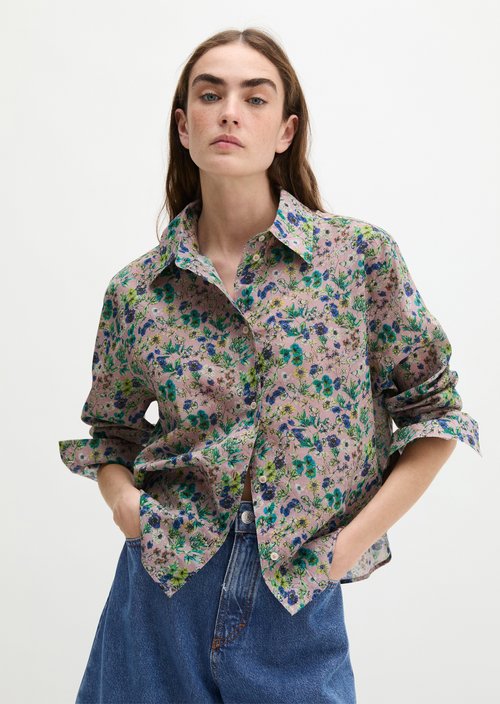 Relaxed blouse — Light Pink