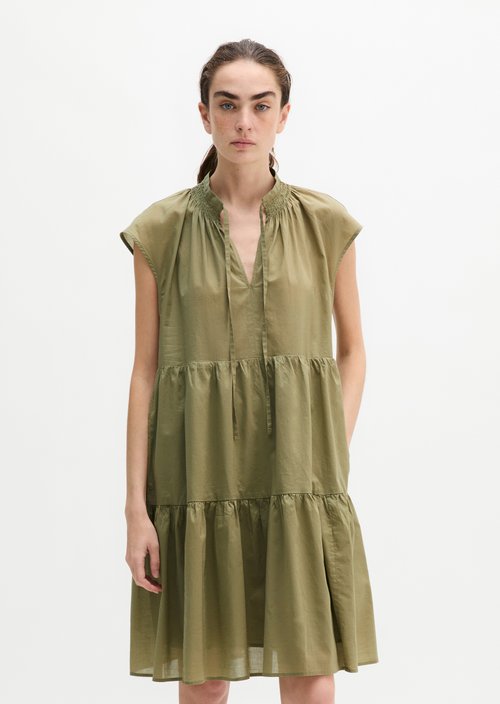 Tiered dress A-Shape — Pure Sage