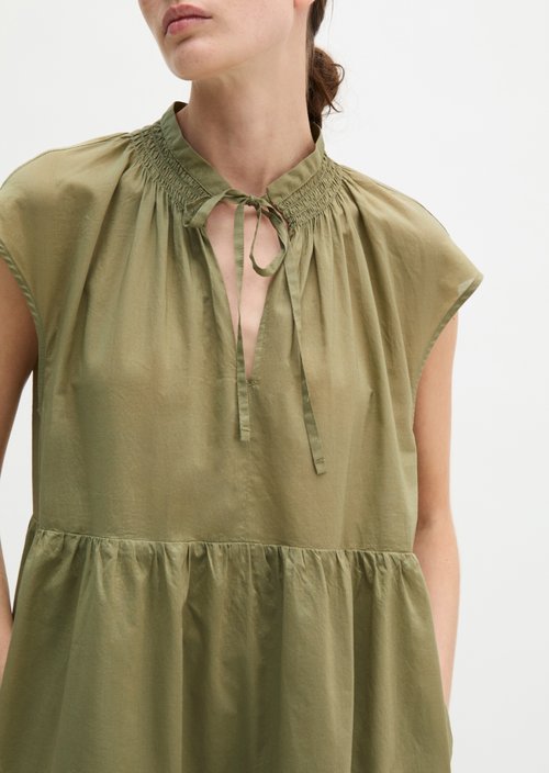 Tiered dress A-Shape — Pure Sage