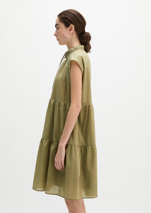 Tiered dress A-Shape — Pure Sage