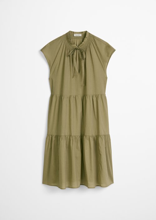 Tiered dress A-Shape — Pure Sage