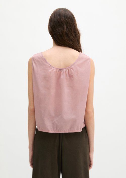 Sleeveless blouse regular — Mild Rose