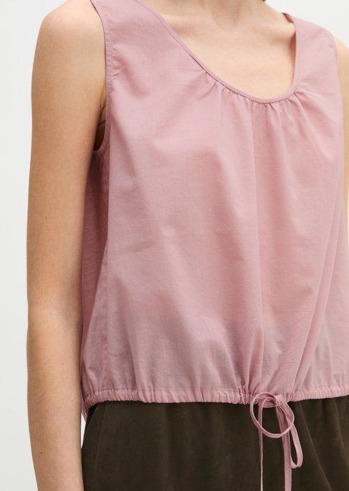 Sleeveless blouse regular — Mild Rose