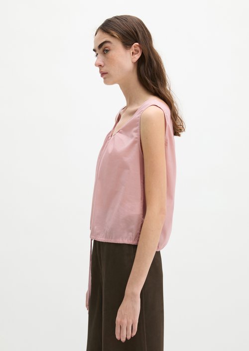 Sleeveless blouse regular — Mild Rose