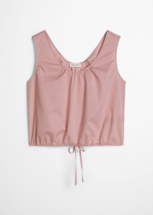 Sleeveless blouse regular — Mild Rose