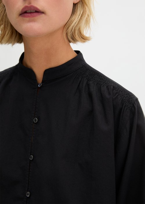Relaxed blouse — Black