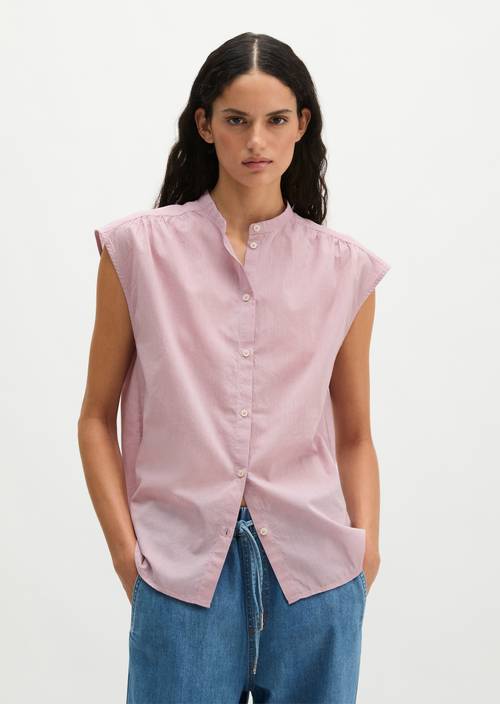 Blouse sans manches relaxed Mild Rose en vue de face
