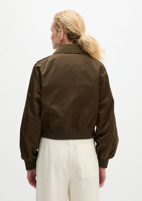 Regular aviator-style blouson — Mossy Earth