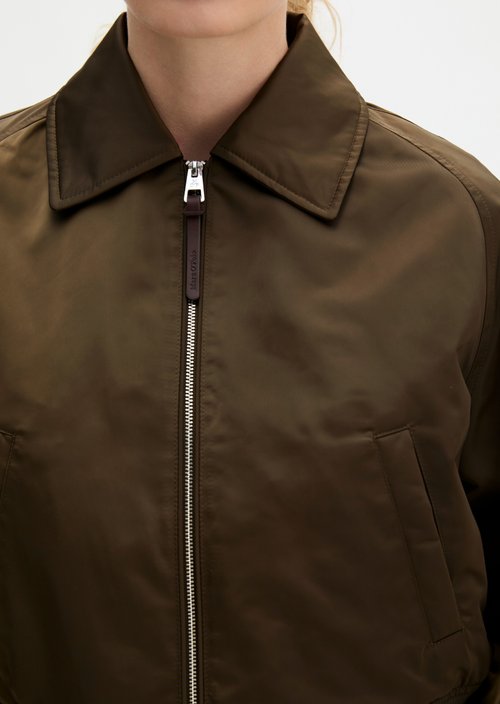 Regular aviator-style blouson — Mossy Earth