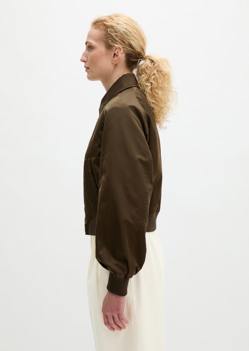 Regular aviator-style blouson — Mossy Earth