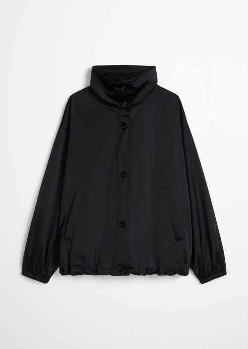 Long blouson loose — Black