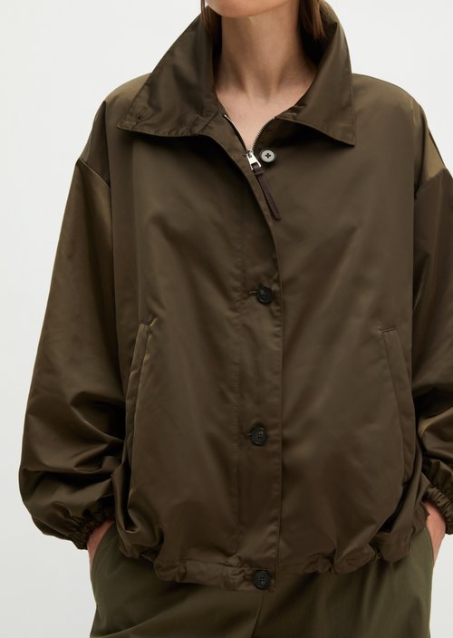 Long blouson loose — Mossy Earth
