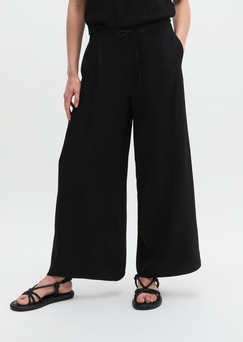 Wide pants — Black