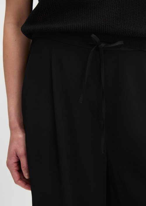 Wide pants — Black