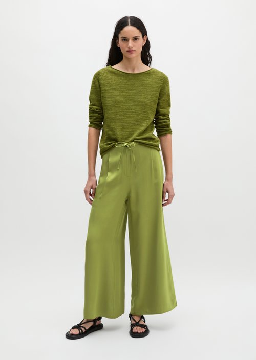 Wide pants — Shaded Fern