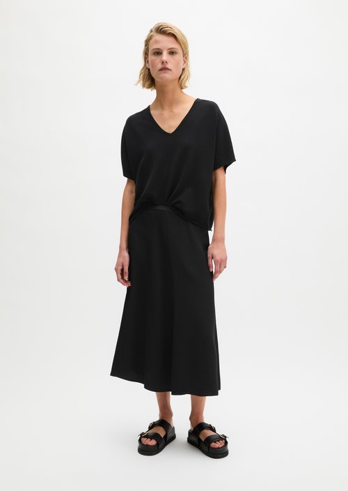 Flared skirt — Black