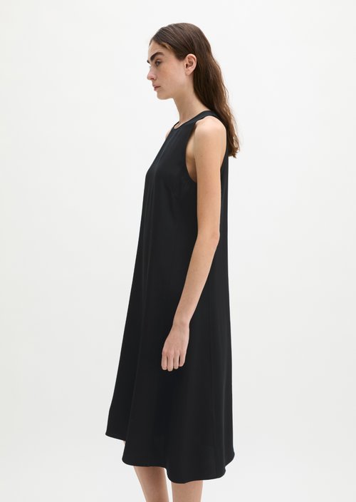 Flared shift dress — Black