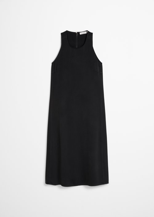 Flared shift dress — Black