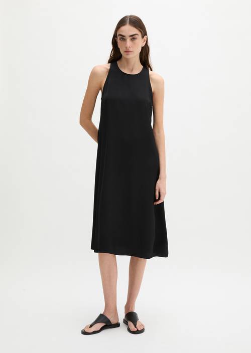 flared shift dress Flared shift dress made from fine viscose twill