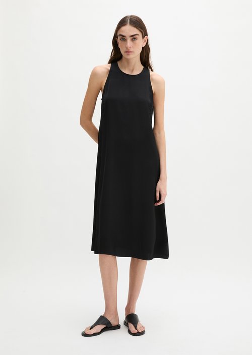 Flared shift dress — Black