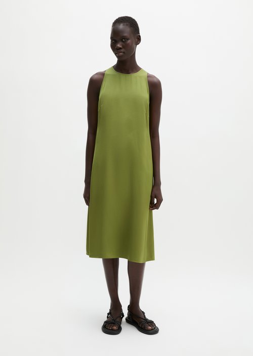 Flared shift dress — Shaded Fern