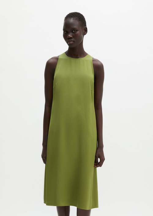 Flared shift dress — Shaded Fern