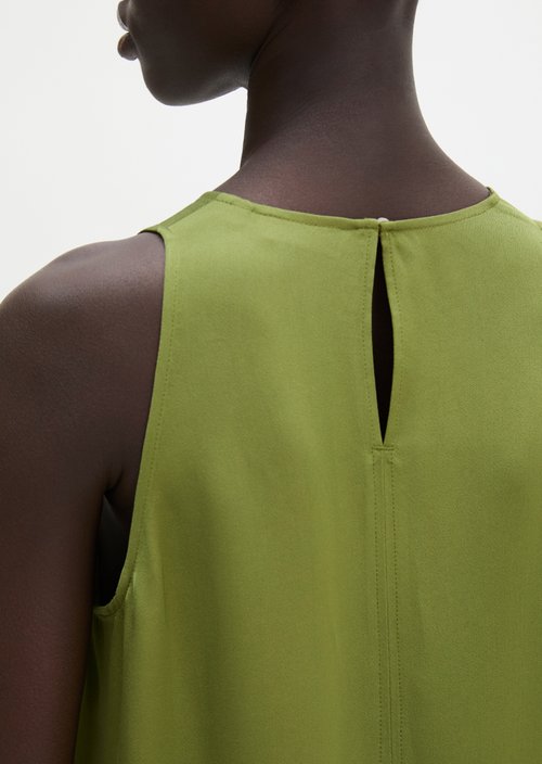 Flared shift dress — Shaded Fern