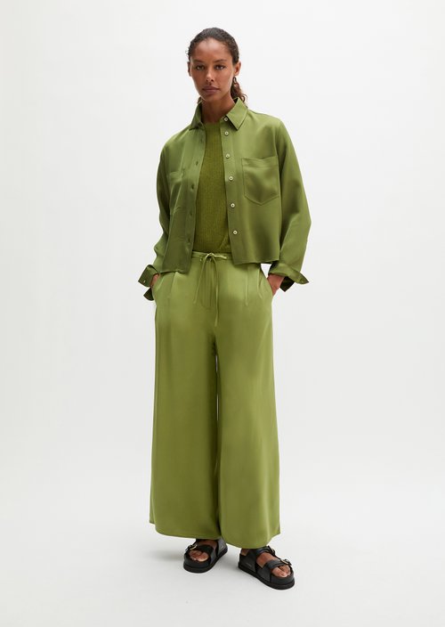 Overshirt relaxed — Shaded Fern