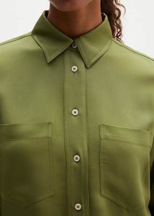 Overshirt relaxed — Shaded Fern