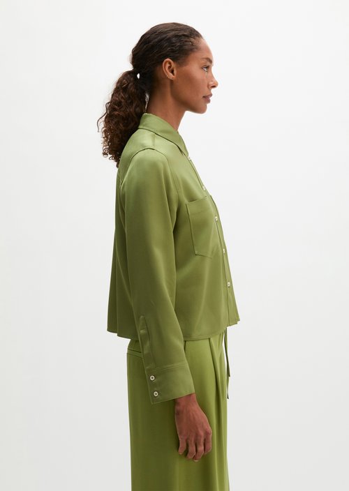 Overshirt relaxed — Shaded Fern