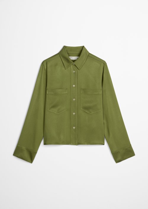 Overshirt relaxed — Shaded Fern