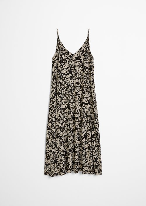 Summer dress A-shape — Black