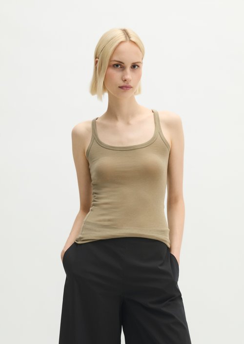 Tank top slim — Pure Sage