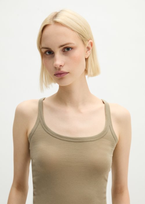 Tank top slim — Pure Sage