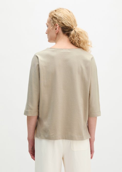 T-shirt oversize — Linen Beige