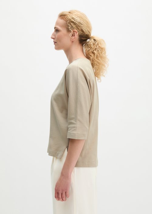 T-shirt oversize — Linen Beige