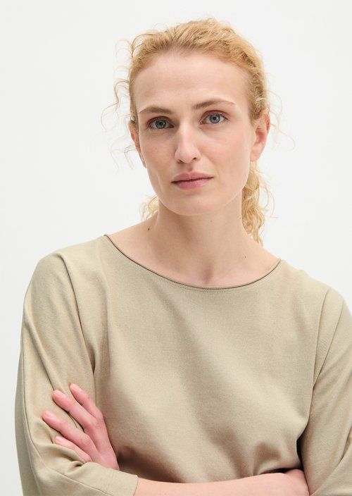 T-shirt oversize — Linen Beige