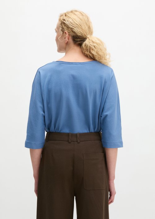 T-shirt oversize — Provincial Blue