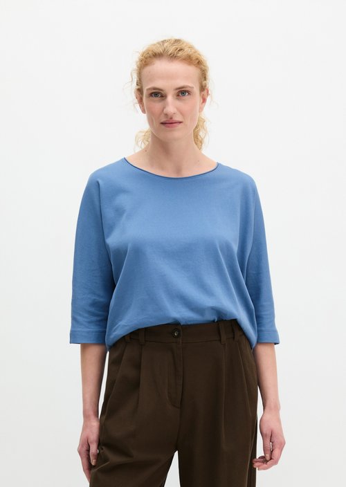 T-shirt oversize — Provincial Blue